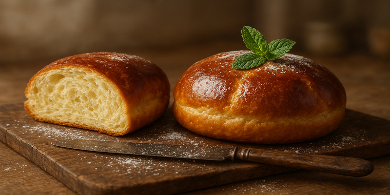 Brioche Rolls (Basic Dough)