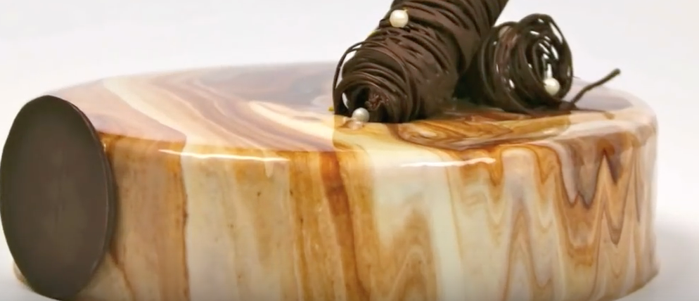 Marbled Chocolate — Stirring constantly