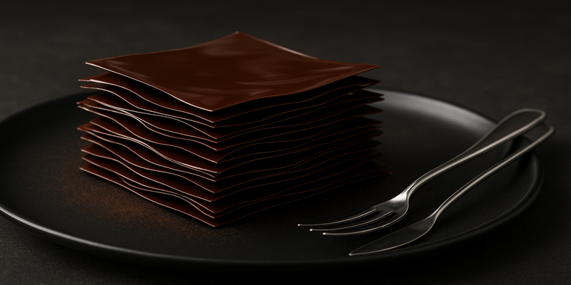 Thin Chocolate Sheets for decorating