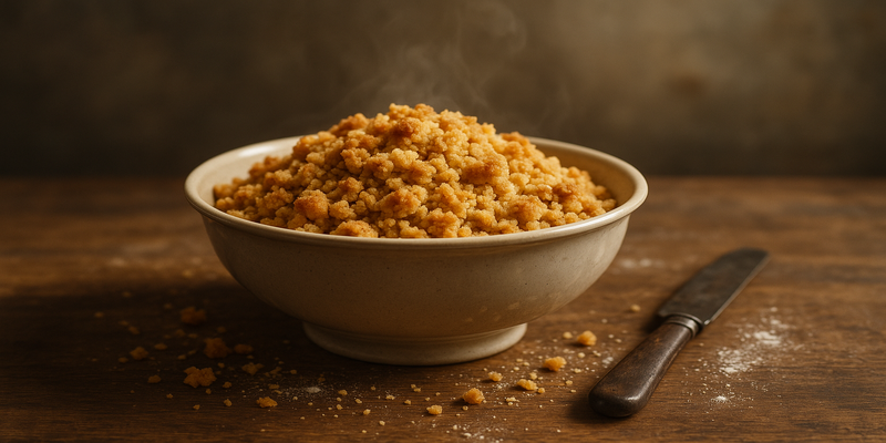 Streusel-crumble (crunchy)