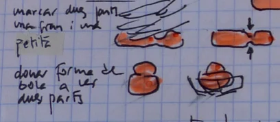 Swiss brioche — Shape the pieces