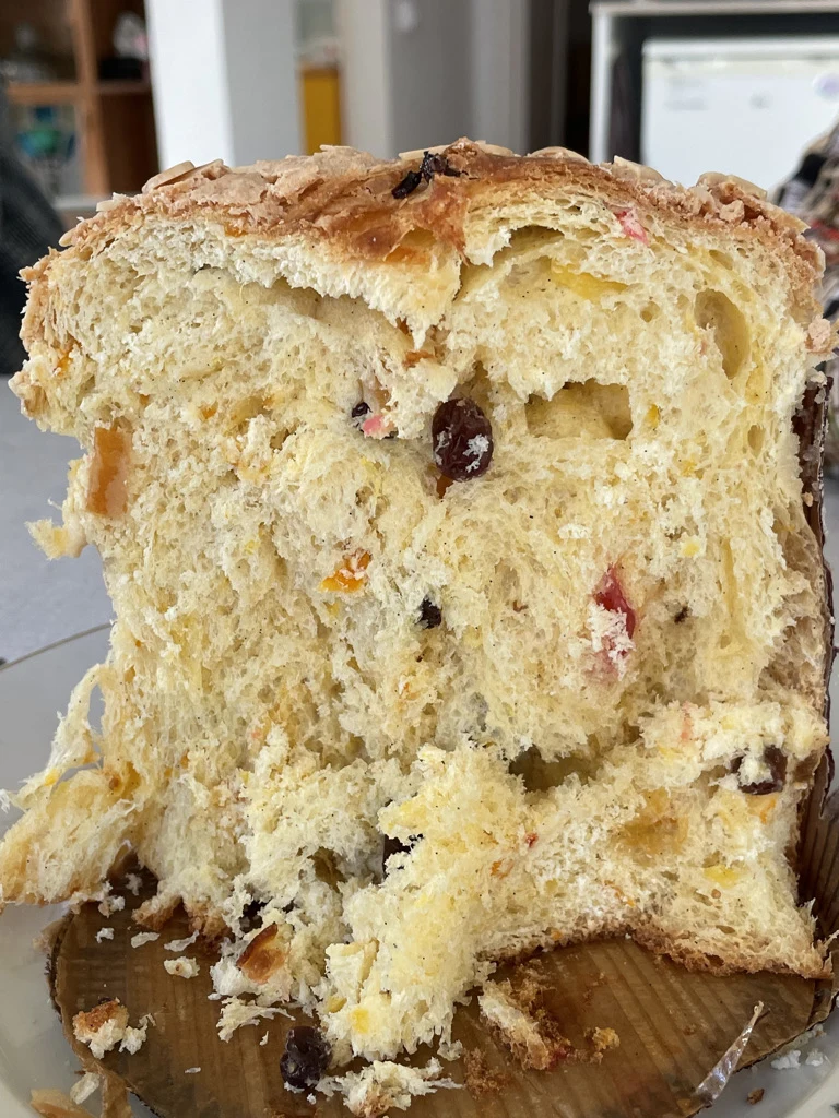 Panettone with Forki Sourdough Starter — Prepare the Crust for the Garnish