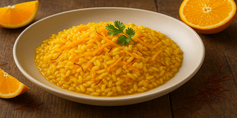Rice with Orange and Saffron