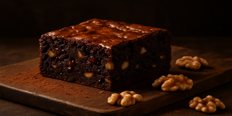 Chocolate and Walnut Brownie