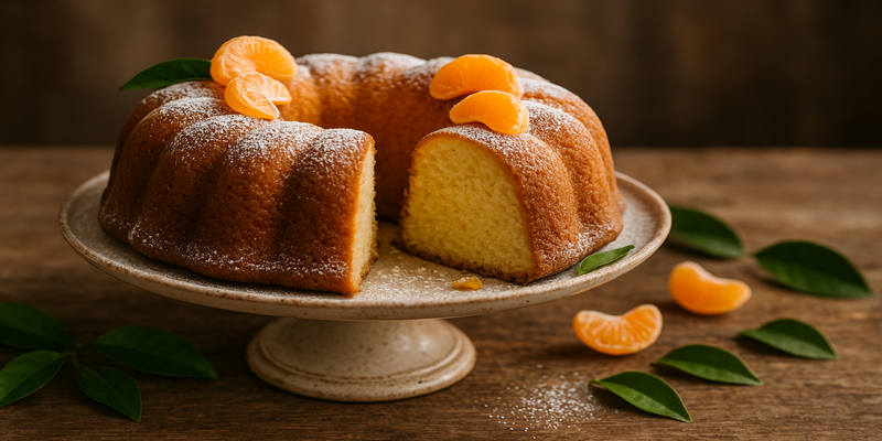 Mandarin Bundt Cake