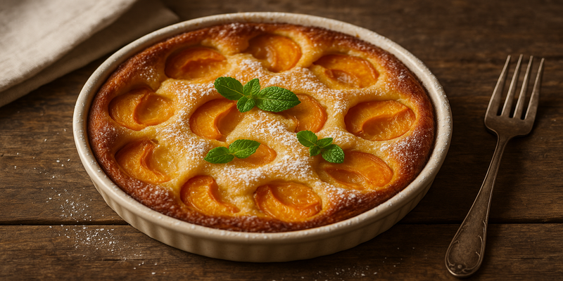 Clafoutis with Apricots (or Peaches)