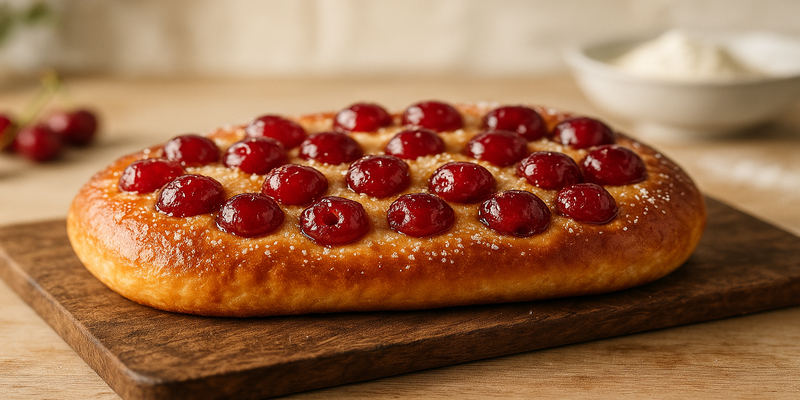 Cherry Coca - Brioche-Style Coca