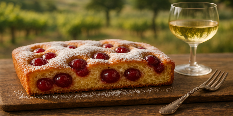 Cherry Coca-style Tart