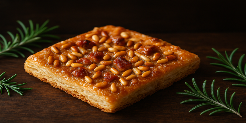Pork Crackling Flatbread