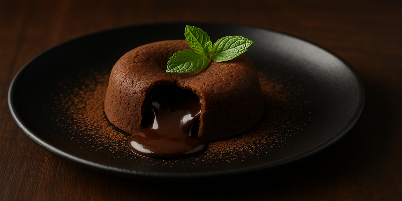 Chocolate coulant (Forki adaptation)