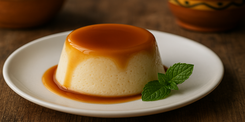 Mató Flan (with eggs)