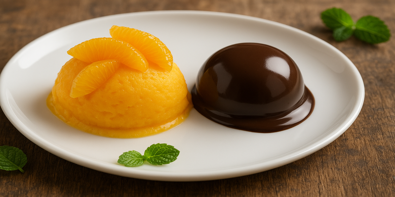 Orange and Chocolate Bombe Gelato - Recipe 8