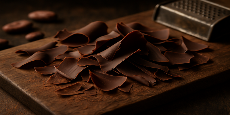 Thin Chocolate Sheets for Decoration - Chocolate Threads