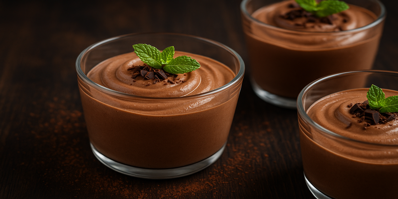 Chocolate Mousse (Egg-Free)