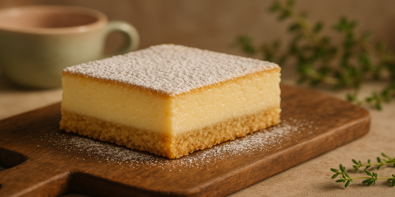 Thick Milk Custard Cake