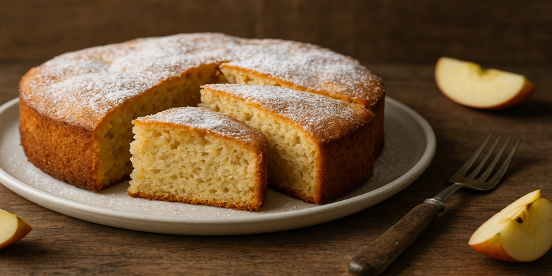 Quick apple cake