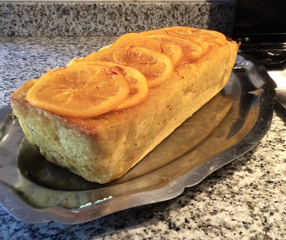 Orange and Saffron Cake