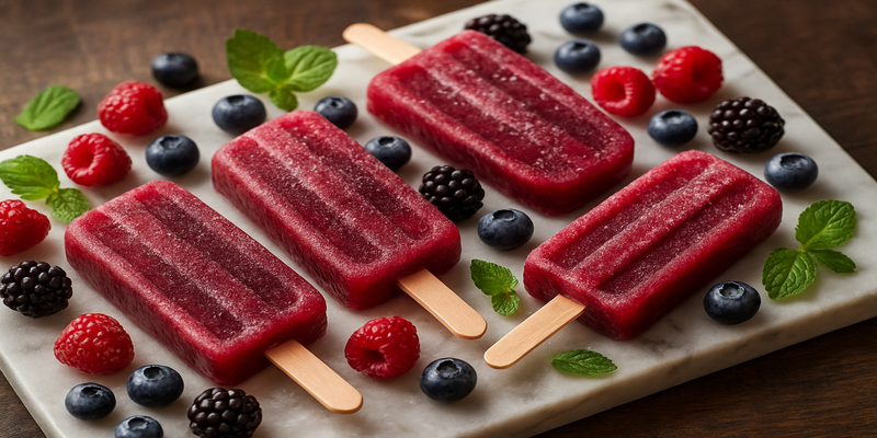 Easy Fruit Popsicles
