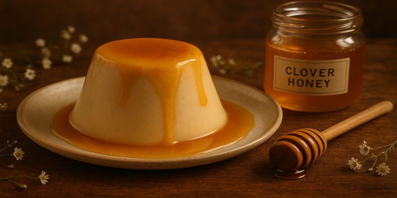 Honey and Ricotta Pudding