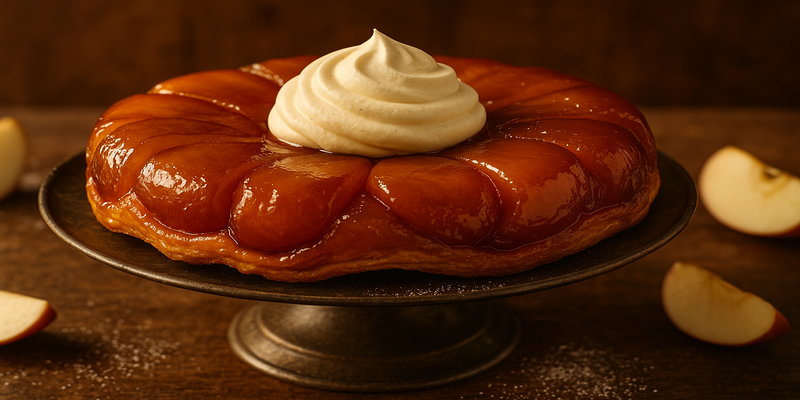 Tatin Tart from La Durée (La Durée Pastry Shop in Paris)