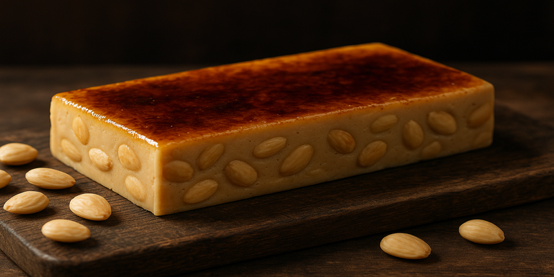Forki-style burnt cream nougat