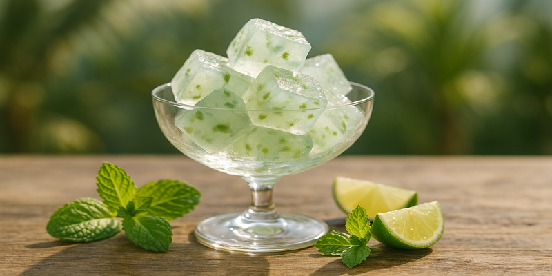 Caipirinha Ice Cubes