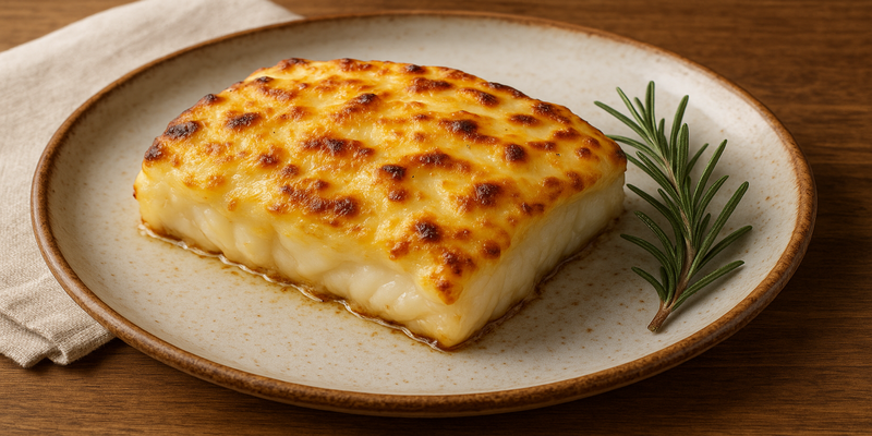 Gratinated Cod with Aioli