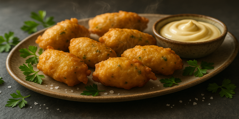 Cod Fritters - Crispells Forki
