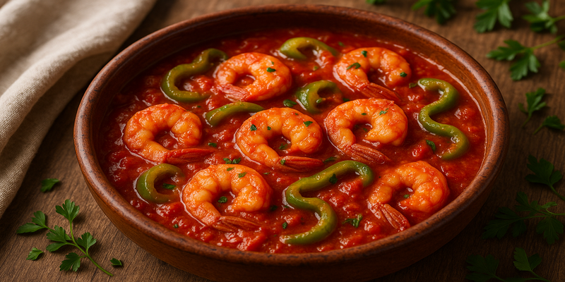 Prawn Caldereta Recipe from Restaurant Hispània