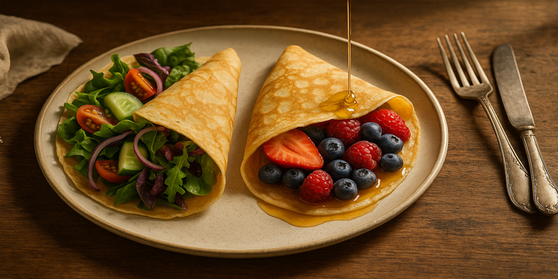 Breton Crêpes Salty and Sweet