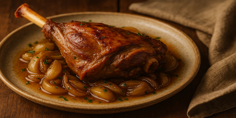 Header image for Espatlla de Xai Al Forn Cuita a Baixa Temperatura