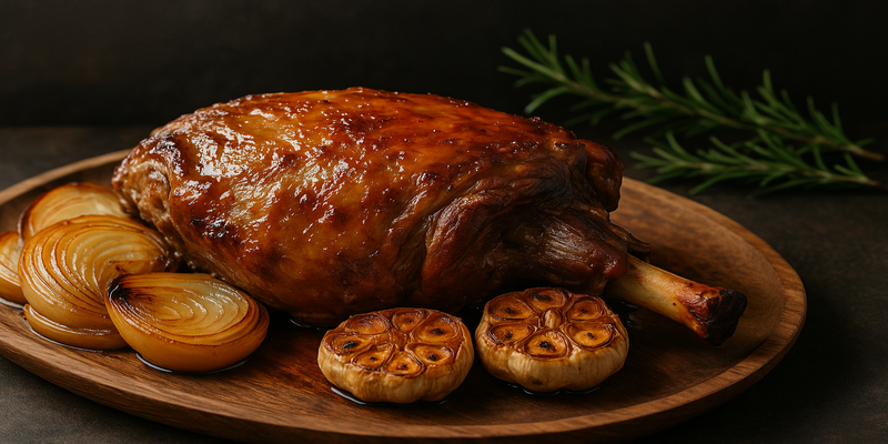 Oven-Baked Lamb Shoulder