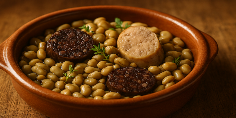 Catalan-style broad beans
