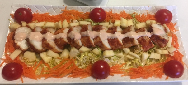 Rap in Allagostat Style Monkfish Presented as if It Were Lobster