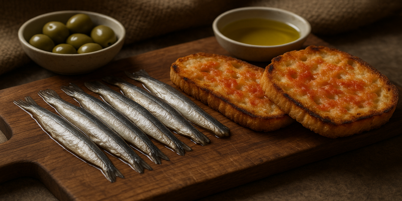 Salt-Cured Anchovies