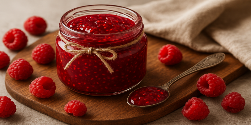 Raspberry Preserve Recipe from Borda Raubert Restaurant (La Massana - Andorra)