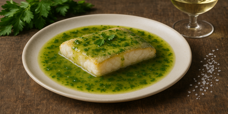 Hake with Green Sauce (Basque Style)