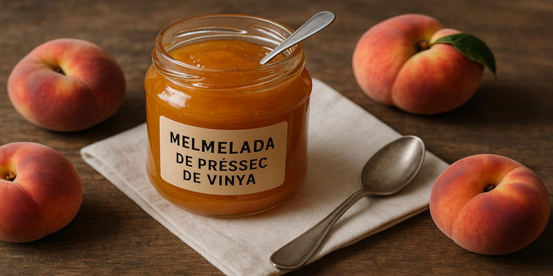 Vineyard Peach Jam - Forki
