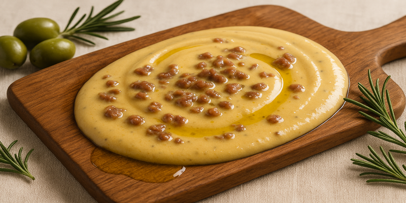 Dou and Anchovy Vinaigrette