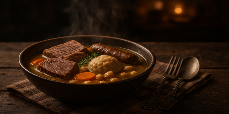 L'Àngels' Christmas Broth (escudella i carn d'olla)