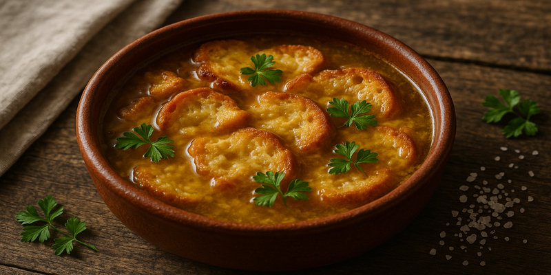 Bread and Garlic Soup