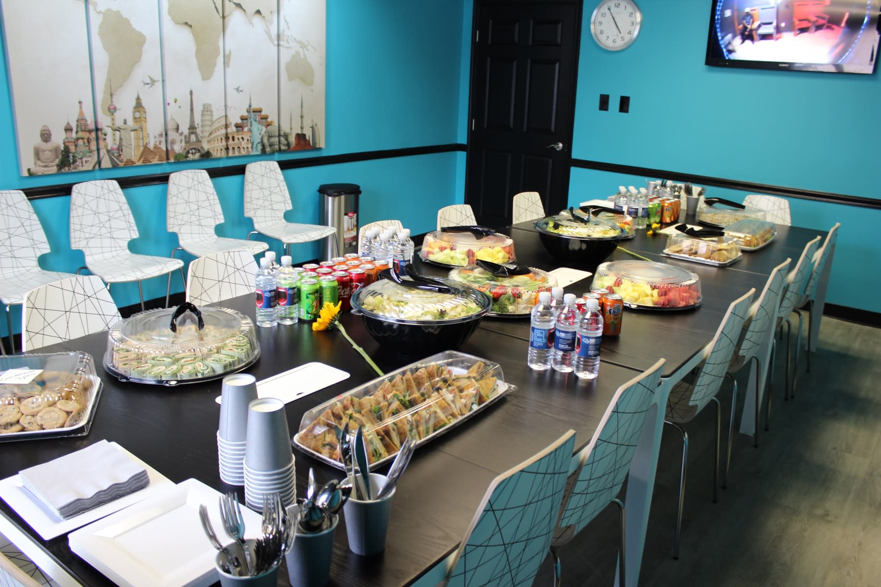 birthday party escape room catering