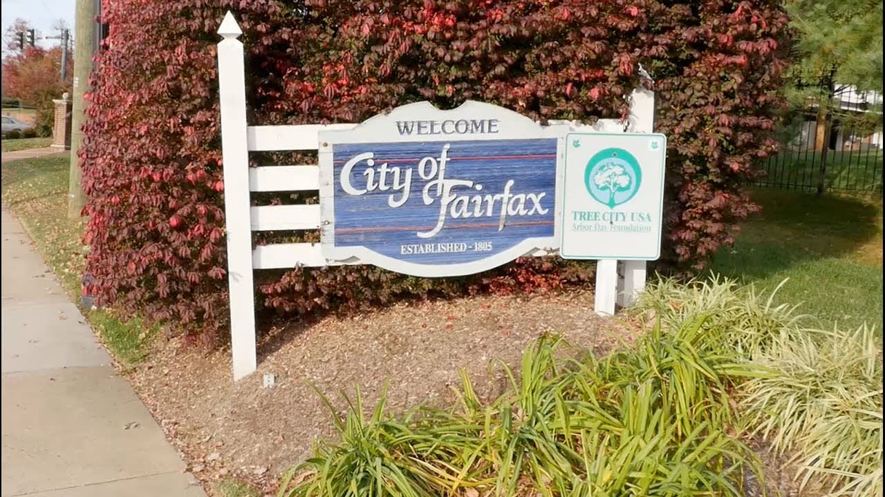 city fairfax sign