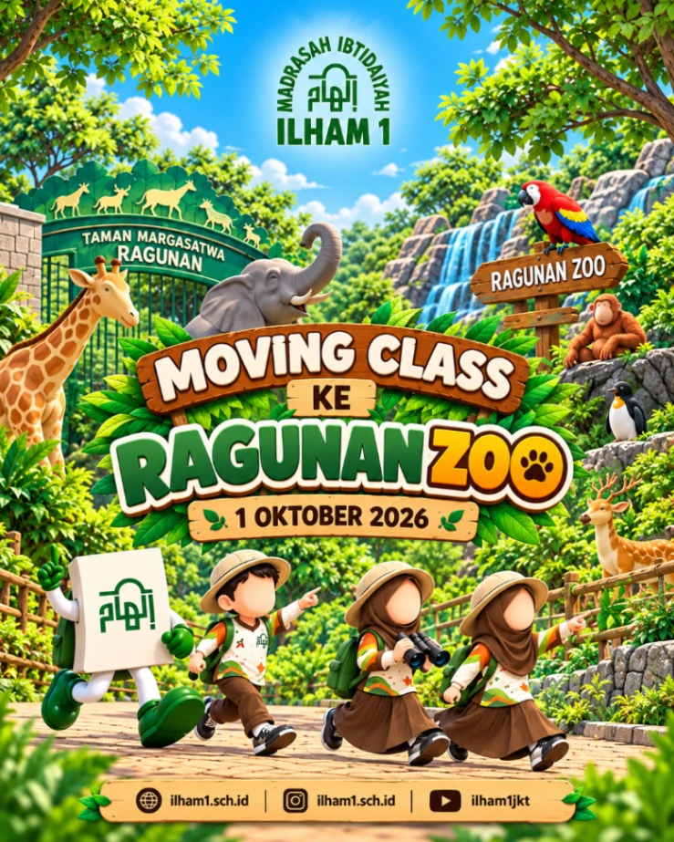 Moving Class ke Ragunan Zoo: Belajar Seru Bersama Alam dan Satwa!