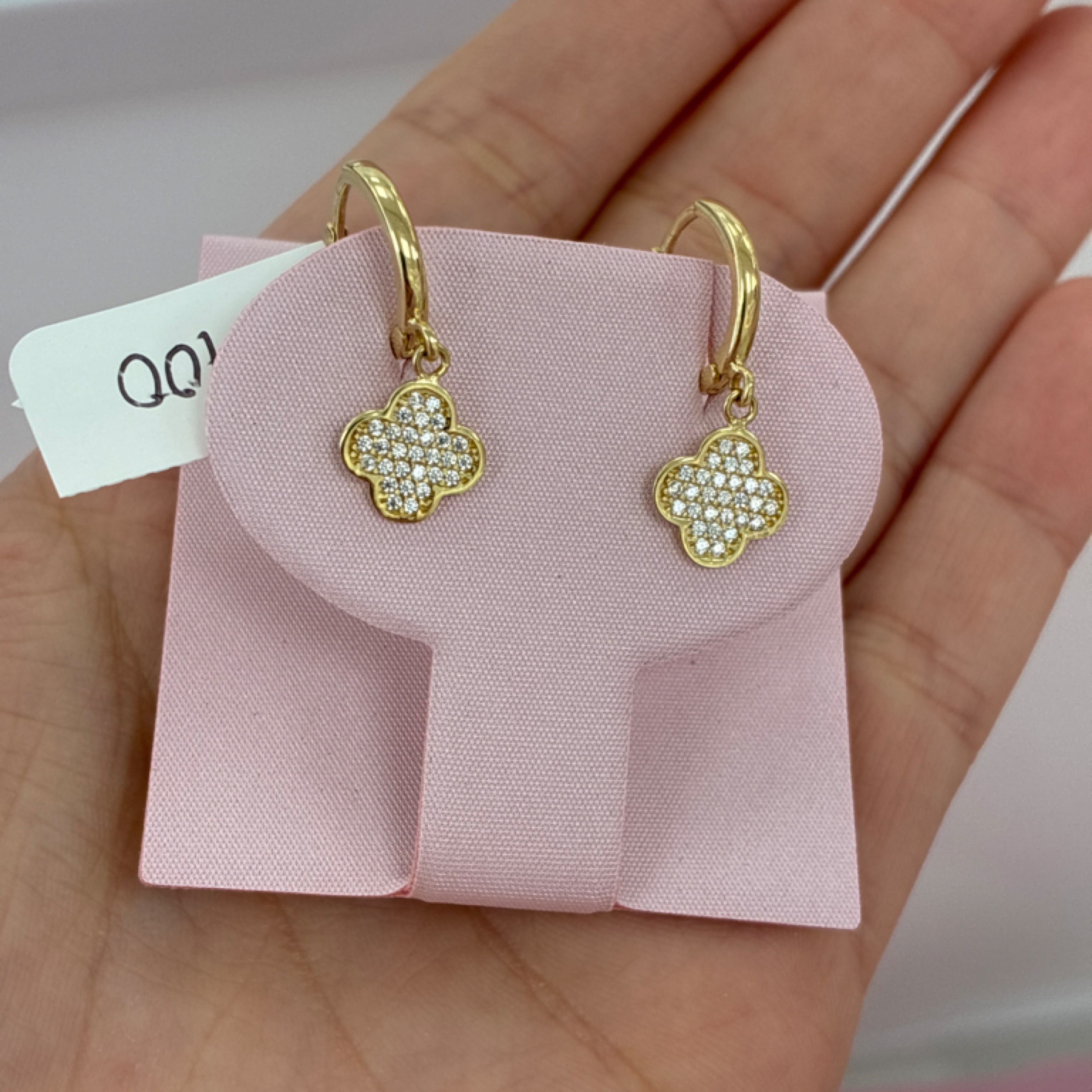 Flowers ZC Hoop 14KT