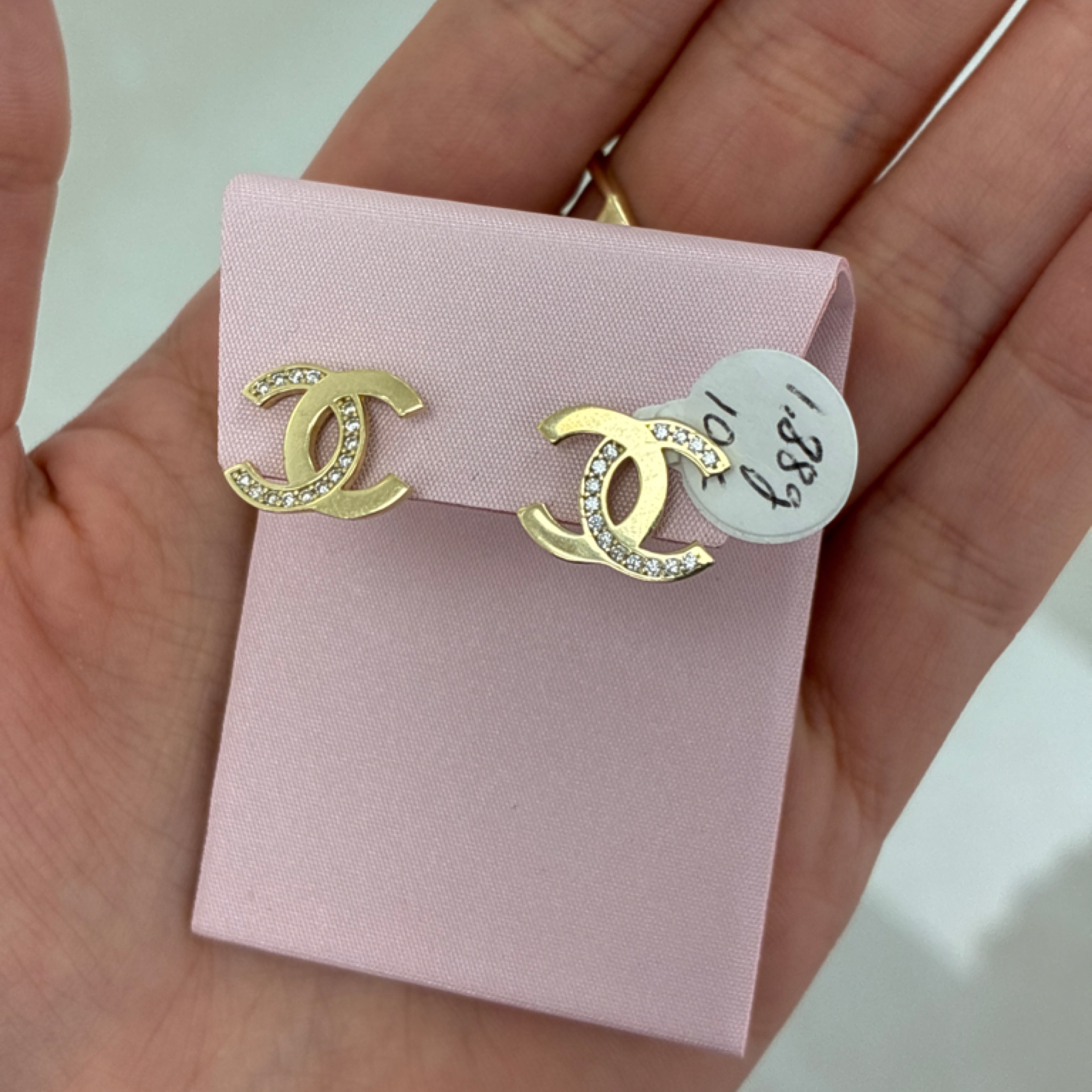 CC earring 10KT