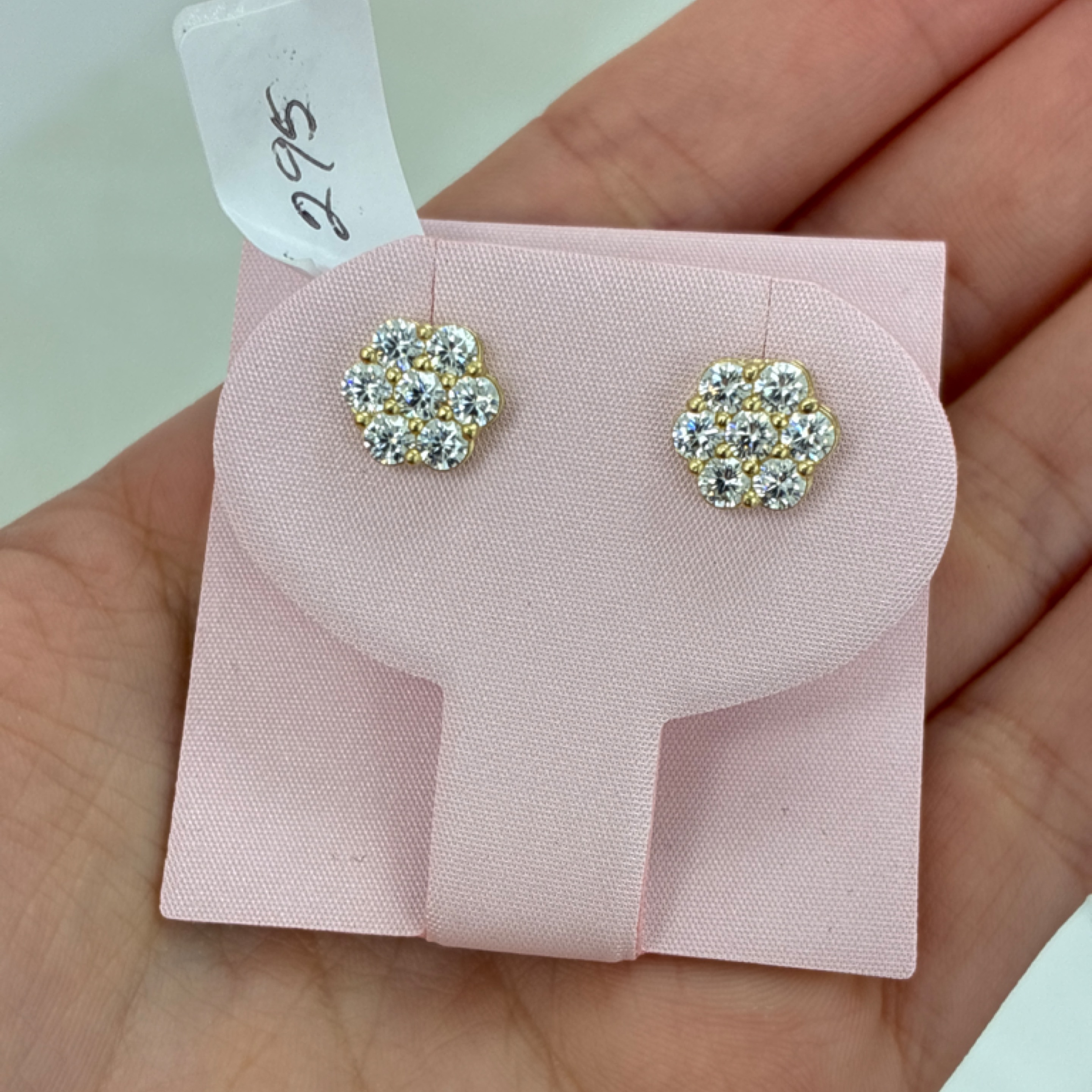 Flower earring ZC 10KT