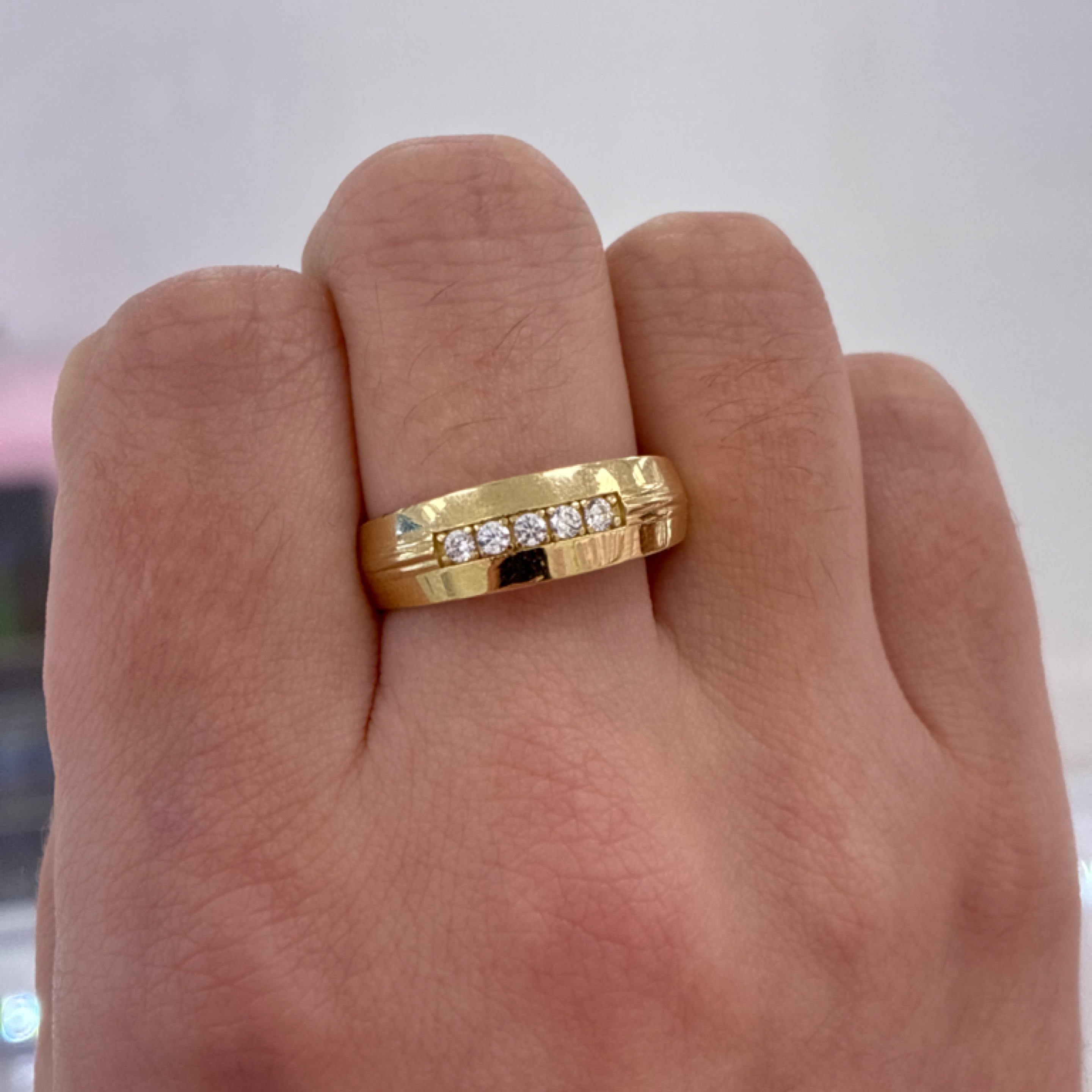 Alliance men ring Zc 14KT