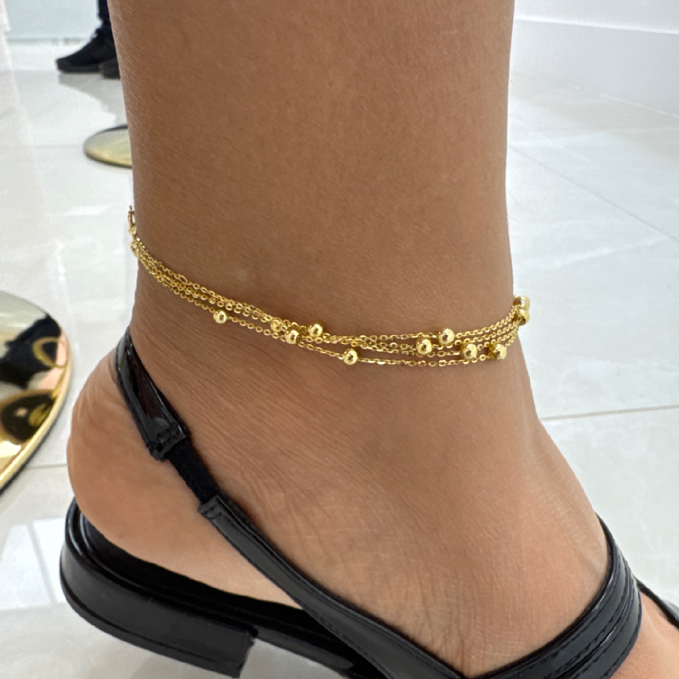Anklets of balines 10KT