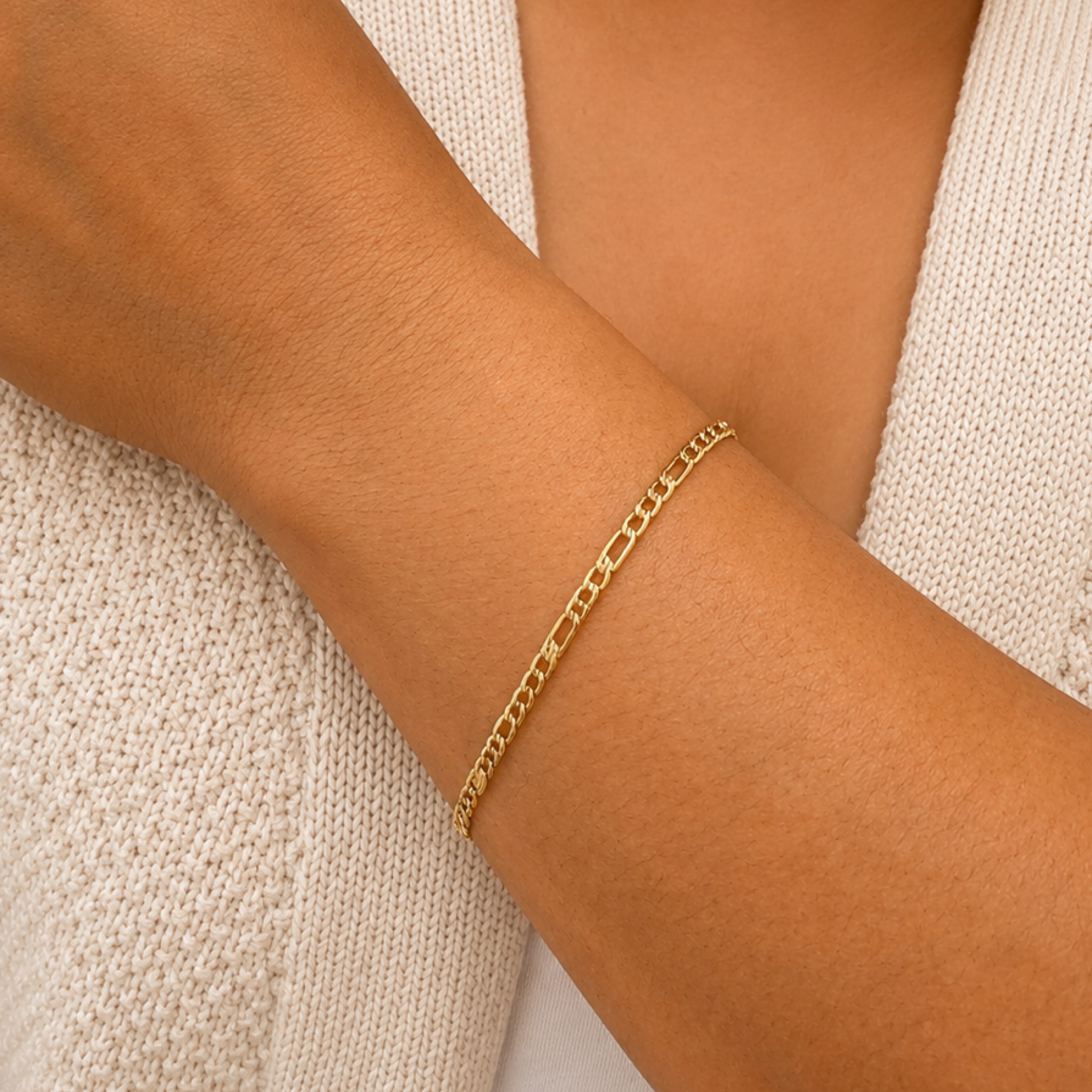Fígaro bracelet 10KT